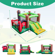 Load image into Gallery viewer, Farm Themed 6-in-1 Inflatable Castle with Trampoline and 735W Blower - Color: Multicolor
