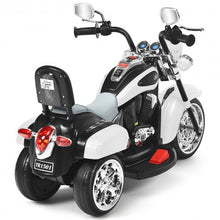 Load image into Gallery viewer, 6V 3 Wheel Kids Motorcycle-White - Color: White
