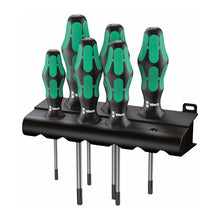 Load image into Gallery viewer, Wera TORX Screwdriver Set with Rack (6-Piece Set)