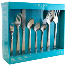 Load image into Gallery viewer, Gibson Home Prato 45 Piece Flatware Set
