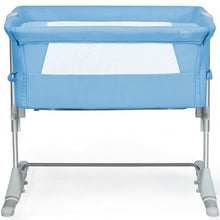 Load image into Gallery viewer, Travel Portable Baby Bed Side Sleeper  Bassinet Crib with Carrying Bag-Blue - Color: Blue