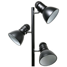 Load image into Gallery viewer, 64-inch Black 3-Light Tree Lamp Spotlight Floor Lamp
