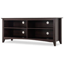 Load image into Gallery viewer, Contemporary TV Stand for up to 60-inch TV in Espresso Finish