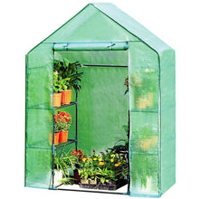 Load image into Gallery viewer, Portable 4 Tier Walk-in Plant Greenhouse with 8 Shelves