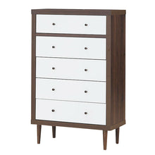Load image into Gallery viewer, Antique-Style Free-Standing Dresser with 5 Drawers
