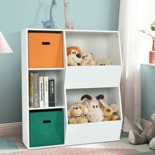 Load image into Gallery viewer, Kids Toy Storage Cabinet Shelf Organizer-Multicolor - Color: Multicolor