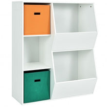 Load image into Gallery viewer, Kids Toy Storage Cabinet Shelf Organizer-Multicolor - Color: Multicolor