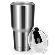 Load image into Gallery viewer, 30oz Stainless Steel Tumbler Cup Double Wall Vacuum Insulated Mug with Lid - Color: Silver