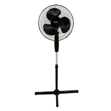 Load image into Gallery viewer, Impress Handi-fan 16 Inch Oscillating Stand Fan In Black
