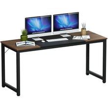 Load image into Gallery viewer, 63 Inch Study Writing Desk for Home Office Bedroom