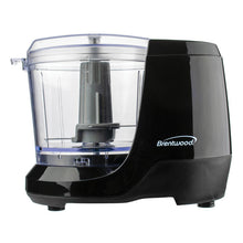 Load image into Gallery viewer, Brentwood 1.5 Cup Mini Food Chopper In Black
