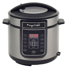 Load image into Gallery viewer, Megachef 6 Quart Digital Pressure Cooker With 14 Pre-set Multi Function Features
