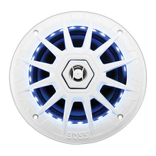Load image into Gallery viewer, Boss Audio Marine 6.5&quot; 2-Way Speaker with RGB LED Illumination (White)
