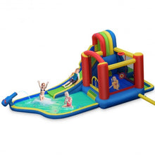 Load image into Gallery viewer, Inflatable Kid Bounce House Slide Climbing Splash Park Pool Jumping Castle Without Blower