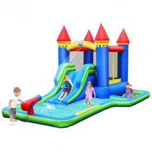 Load image into Gallery viewer, Kids Inflatable Bounce House Water Slide without Blower