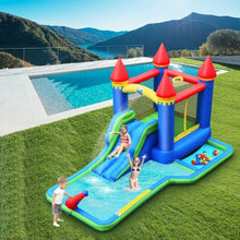 Load image into Gallery viewer, Kids Inflatable Bounce House Water Slide without Blower
