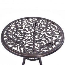 Load image into Gallery viewer, 3 Pieces Cast Aluminum Bistro Set
