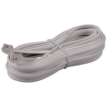 Load image into Gallery viewer, RCA TP243WHR White Phone Line Cord (25ft)