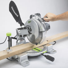 Load image into Gallery viewer, Genesis GMS1015LC 15-Amp 10-In. Compound Miter Saw with Laser Guide and Blade