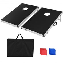 Load image into Gallery viewer, Cornhole Set with Foldable Design and Side Handle - Color: Black