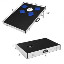 Load image into Gallery viewer, Cornhole Set with Foldable Design and Side Handle - Color: Black