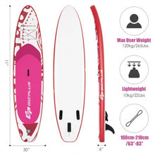 Load image into Gallery viewer, 11 Feet Inflatable Adjustable Paddle Board with Carry Bag - Size: L