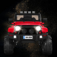Load image into Gallery viewer, 12V Kids Remote Control Riding Truck Car with LED Lights-Red - Color: Red
